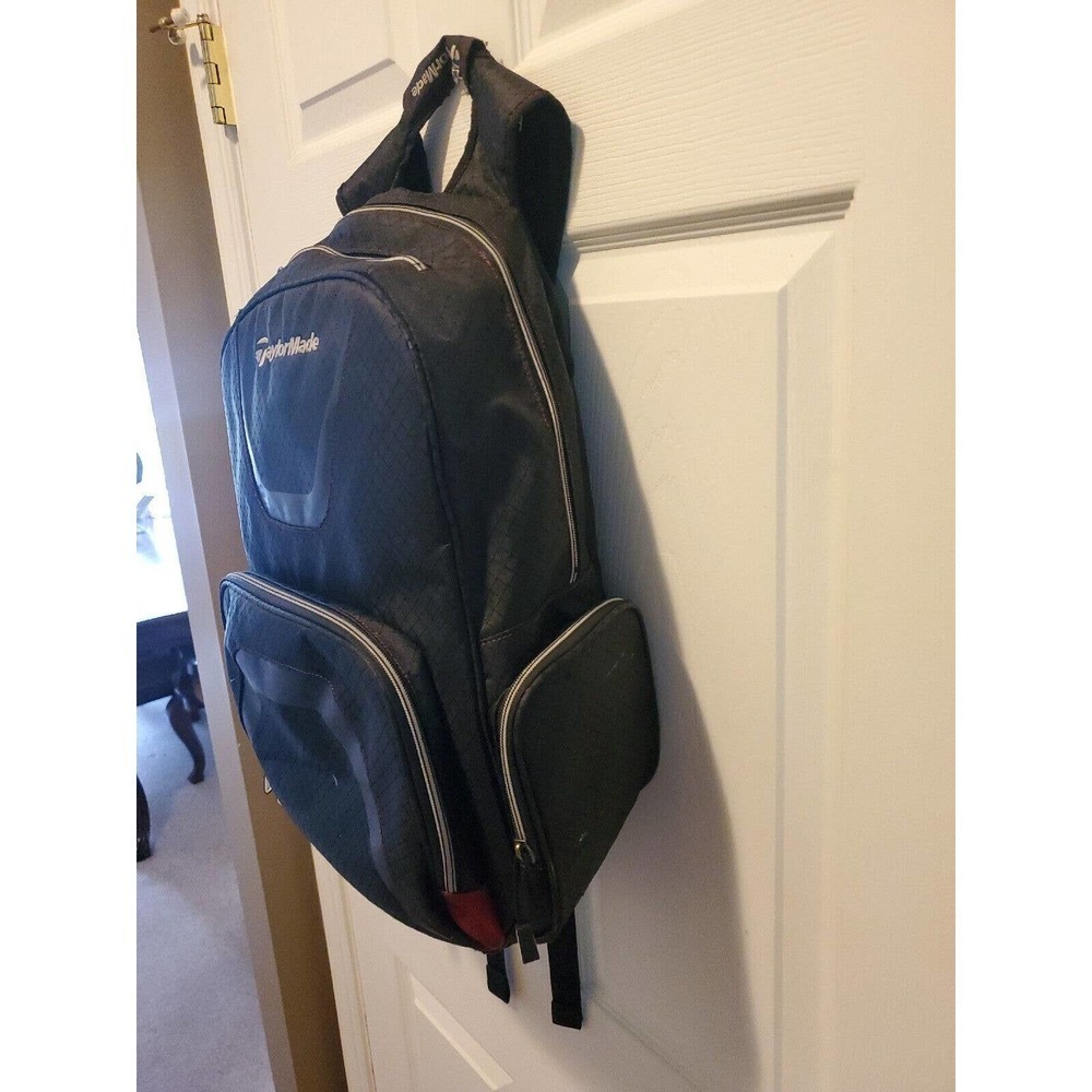 Preowned TalorMade Backpack Rucksack Black - Picture 3 of 7